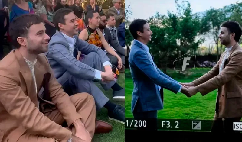 Revelan románticos videos de la boda secreta de Bruno Ascenzo y Adrián Bello en el Valle Sagrado de Cusco