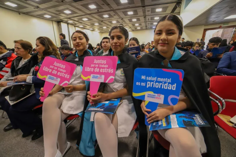 Salud mental es prioridad nacional para garantizar entornos laborales seguros saludables