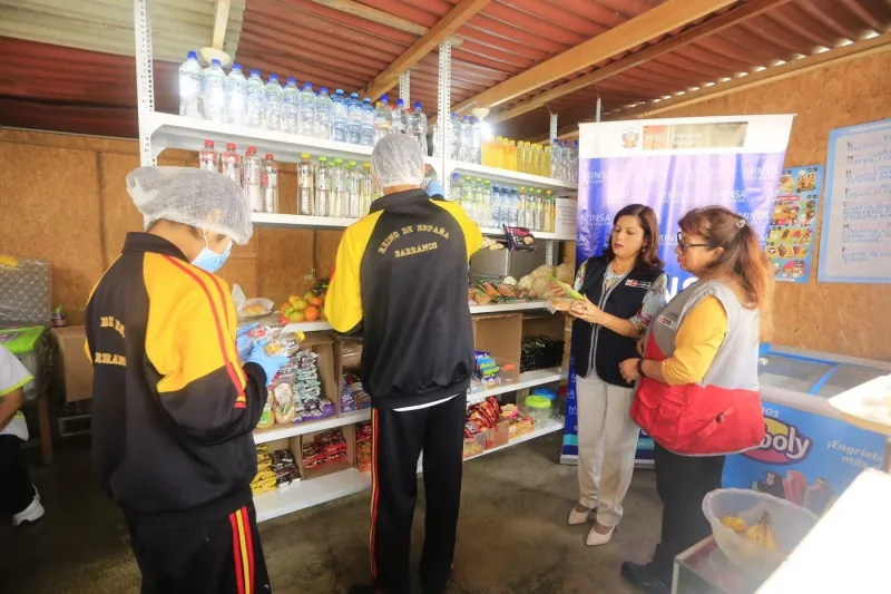 Minsa promueve los kioscos escolares saludables para prevenir enfermedades en estudiantes