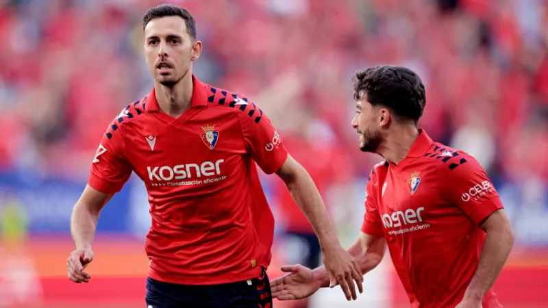 Gol de Raúl García (1-1) en el Osasuna 2-1 Sevilla