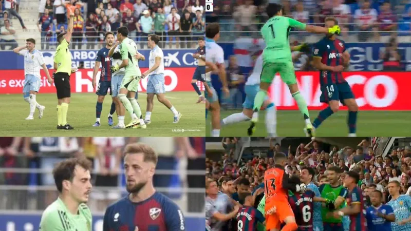 Lo que no se vio de una batalla campal que ya es historia triste de nuestro fútbol