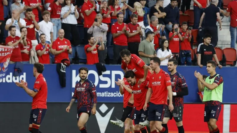Osasuna vive un “déjà vu” que le asegura la permanencia