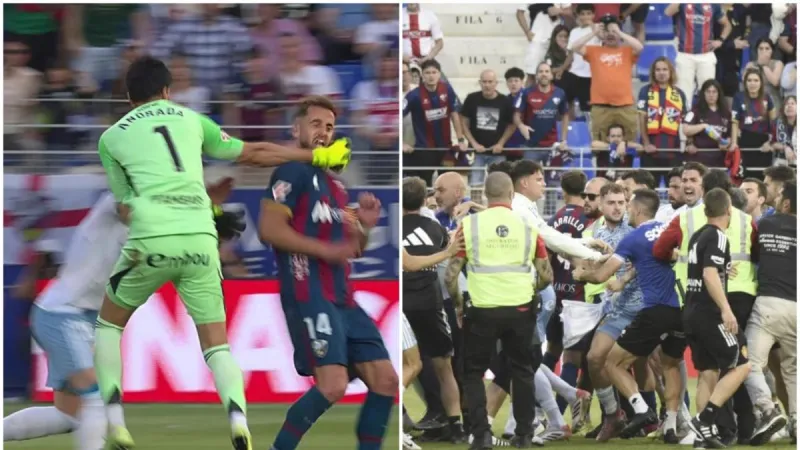 Francho pide perdón y David Navarro da su versión del puñetazo de Andrada