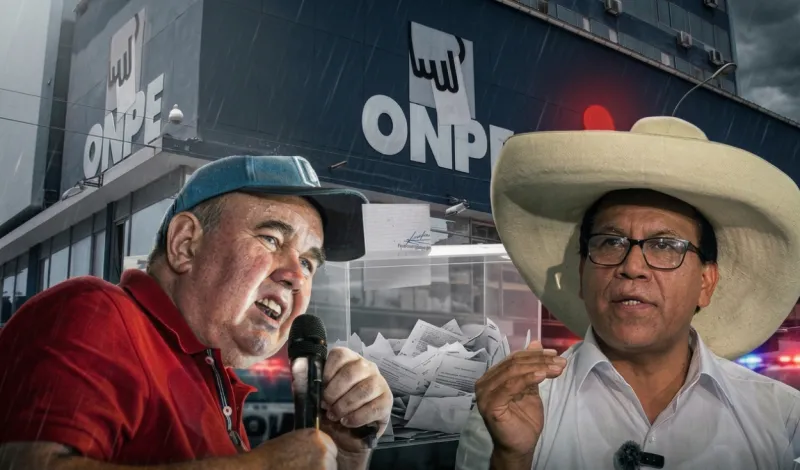 ONPE al 95,89%: Sánchez se distancia de López Aliaga por más de 24.000 votos y quedan 3.800 actas por enviar a los JEE