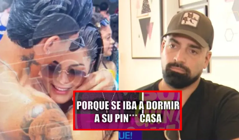Brian Rullan pierde los papeles al hablar de su aún esposa Laura Spoya y de su joven saliente, Sebastián Gálvez: “Se iba a dormir en su pinc** casa”