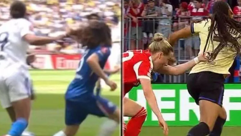 Polémica con lo tirones de pelo en el fútbol a costa de Cucurella y Salma Paralluelo: "Tiene el pelo muy largo..."