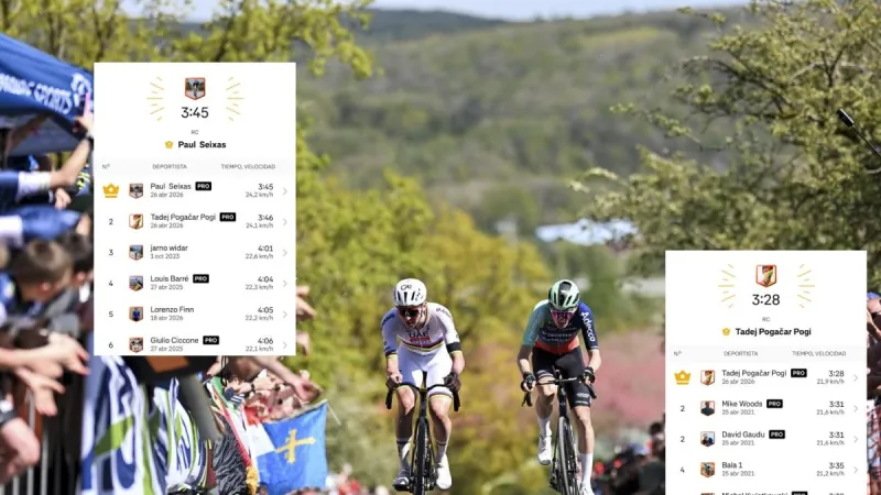 Seixas no se achanta ante Pogacar