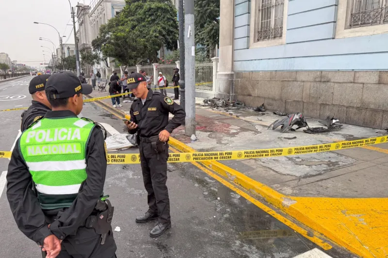 Cercado de Lima: Policía en moto muere en accidente de tránsito