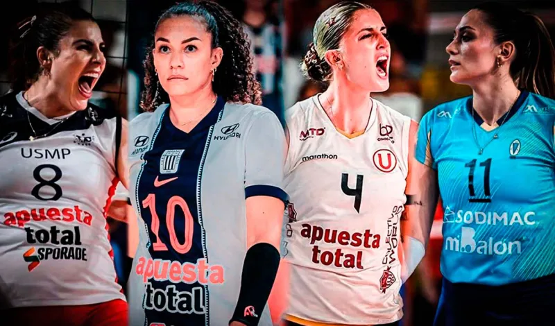 Fichajes de la Liga Peruana de Vóley: movimientos el mercado de pases en Universitario, Alianza, San Martín y Regatas