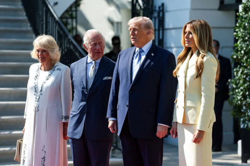 El rey Carlos III llega a Estados Unidos para reforzar los vínculos con Trump