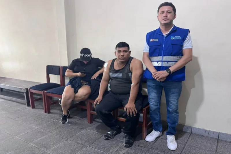 Saludpol brinda acompañamiento a policía herido durante enfrentamiento en Loreto