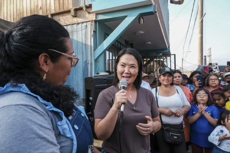 Keiko Fujimori: trabajaré desde la cancha y escuchando las necesidades de la población