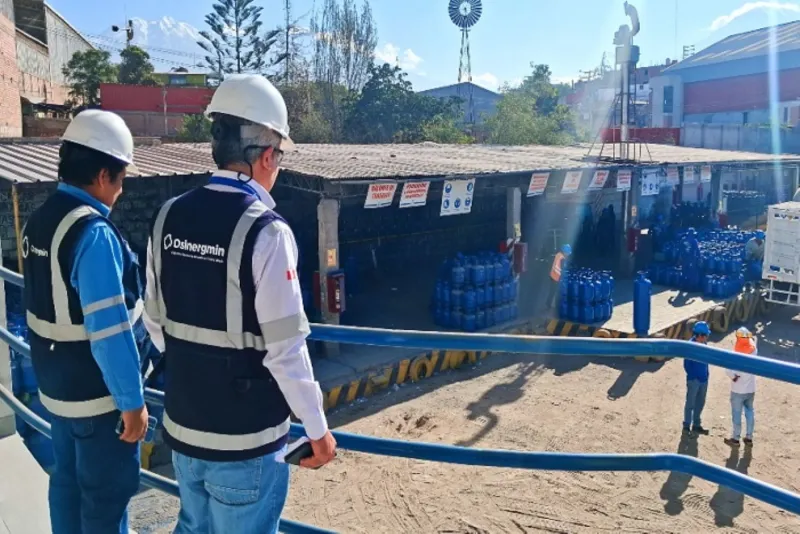 Osinergmin inmoviliza más de 1600 balones de gas en 6 regiones del sur por inseguros