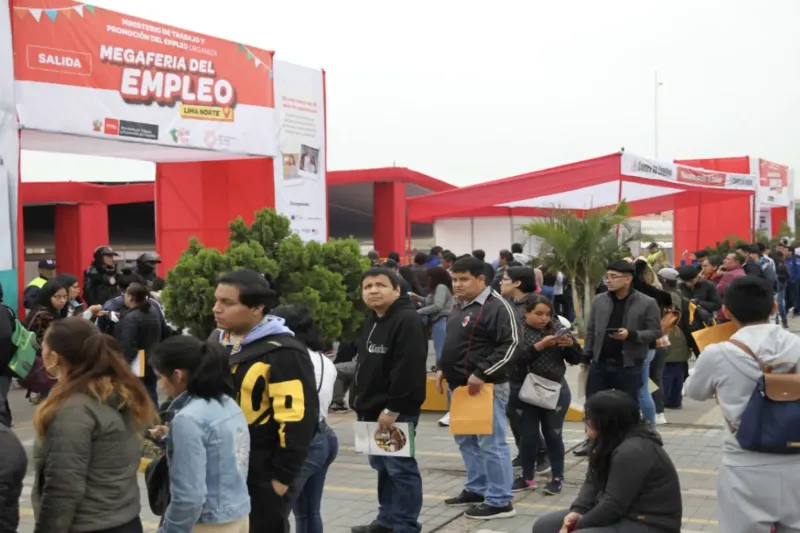 Megaferia del Empleo Lima Norte ofrecerá más de 5,000 vacantes laborales formales