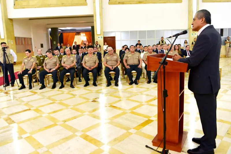 Reconocen labor de la Digimin para enfrentar al crimen y mantener el orden interno