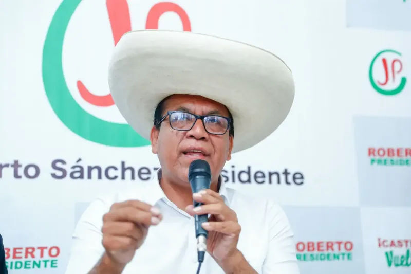 Roberto Sánchez propone una lucha implacable contra la corrupción