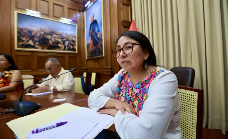 Ruth Luque exige que investigación de la masacre en Colcabamba la lidere la Fiscalía y no la PNP