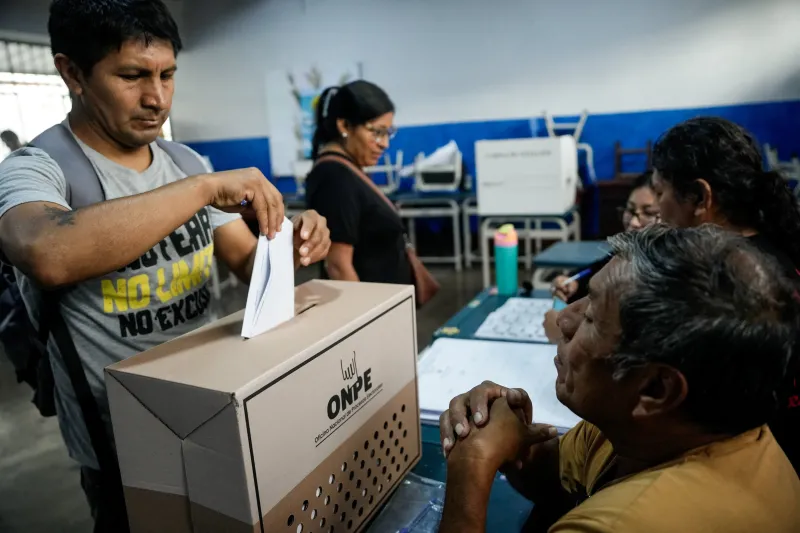 La abstención y los votos en blanco, líderes indiscutibles de las elecciones de Perú