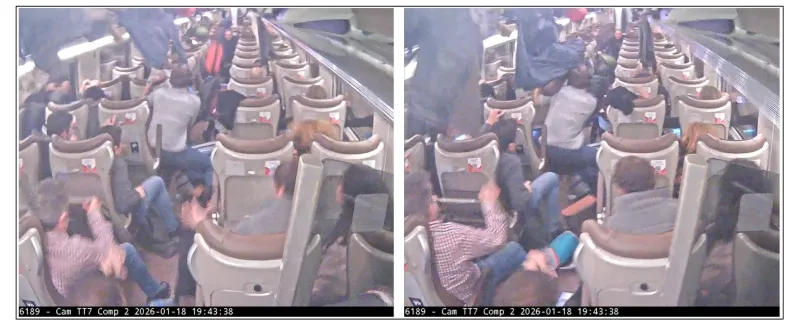 Las primeras imágenes del interior del Iryo refuerzan la hipótesis de una rotura del carril en el accidente de Adamuz