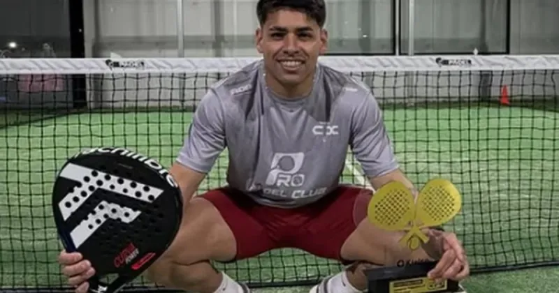 El jugador argentino de pádel Brayan “Tato” Torres murió en un accidente de auto en Honduras