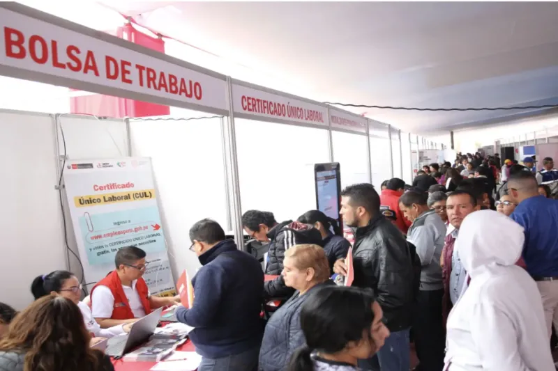 Mañana en la Megaferia del Empleo Lima Norte atrapa uno de los 5,000 trabajos formales
