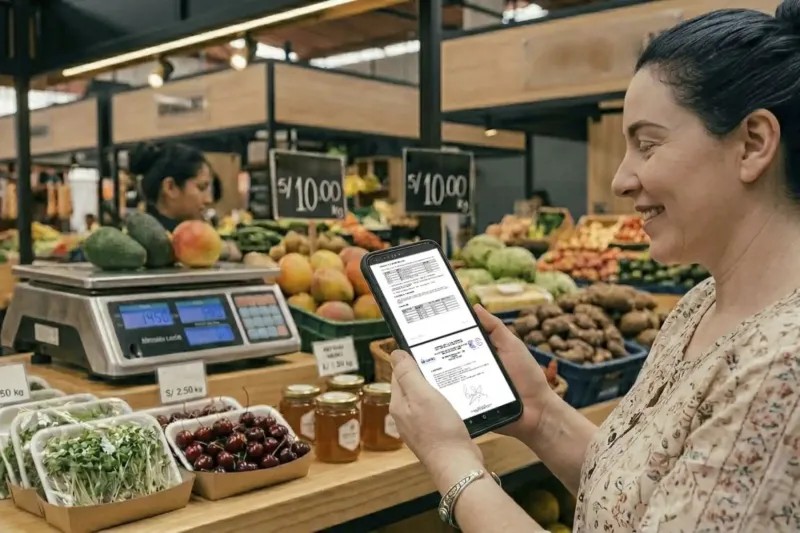 ¡Atención! Balanzas comerciales deben tener etiquetas que certifiquen peso exacto