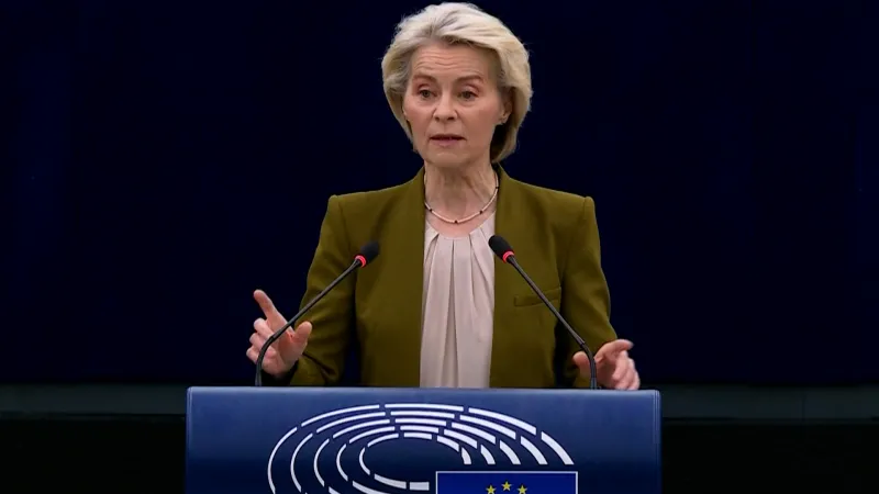 European Commission president calls for diplomacy to end Iran war
