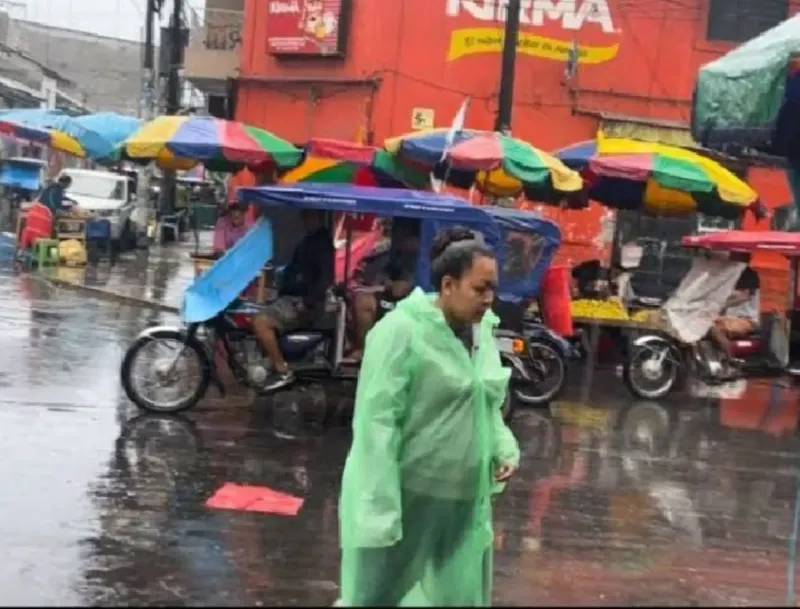 Lluvias moderadas a fuertes se extenderán en la selva hasta el viernes 1 de mayo