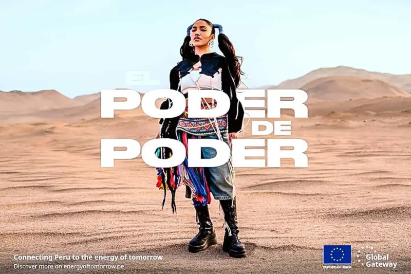 Unión Europea y Renata Flores estrenan canción por la energía limpia