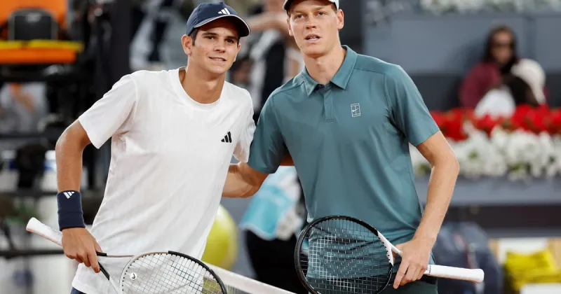 Rafael Jódar vs Jannik Sinner, cuartos de final del Masters 1000 de Madrid: la nueva joya del tenis español quiere bajar al 1 del mundo