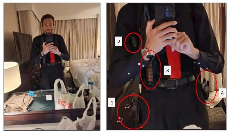 Hombre que intentó asesinar a Trump se tomó un selfi armado minutos antes del ataque