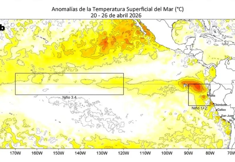Enfen: entre mayo y junio El Niño Costero pasará a moderado e impactará en la temperatura