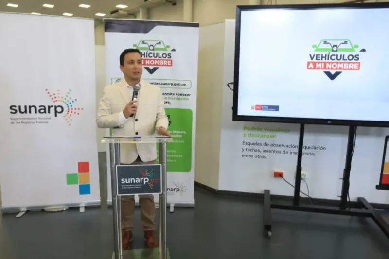 Minjusdh lanza servicio digital gratuito que permite consultar vehículos registrados