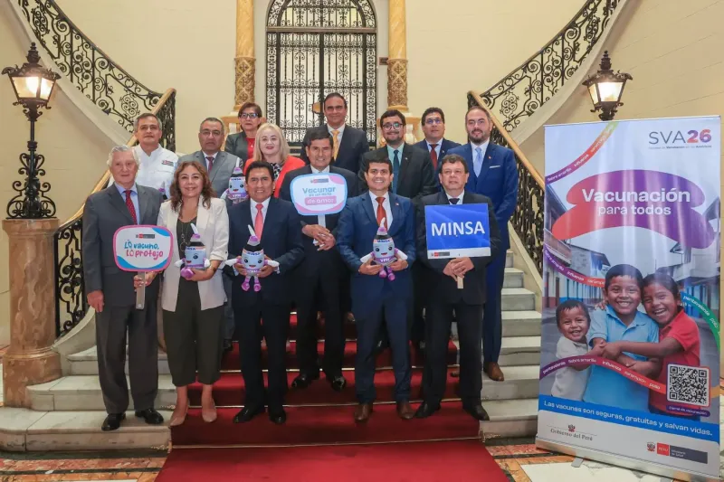 Jefe del Gabinete participó en jornada de Semana de Vacunación en Las Américas