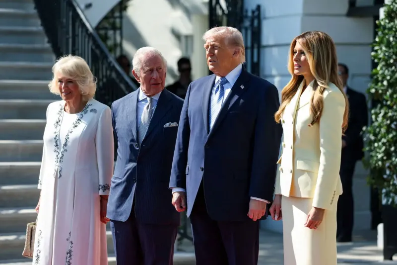 Trump despide en la Casa Blanca a Carlos III y Camila al término de su viaje a EE.UU.