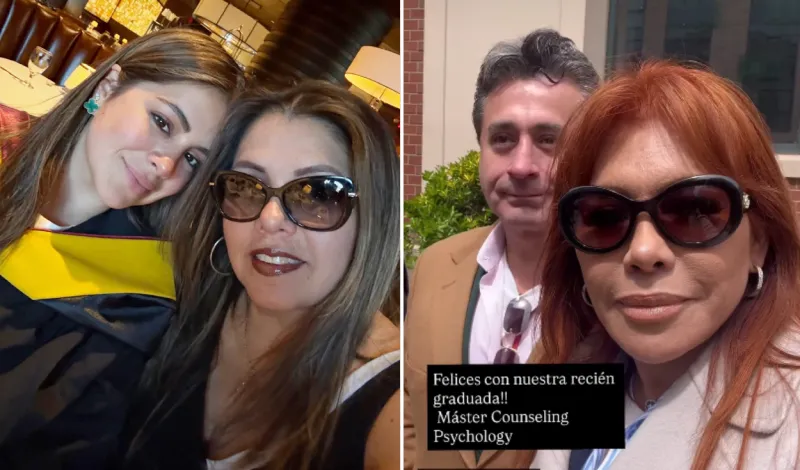 Exesposa de Alfredo Zambrano muestra su cercanía con Magaly Medina y celebran juntas la graduación de su hija: "Feliz y orgullosa"