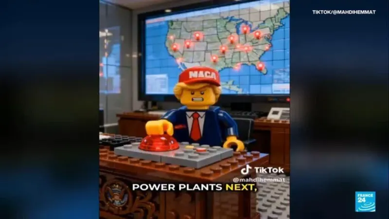 Videos de IA con estética de LEGO y propaganda iraní son virales en redes sociales