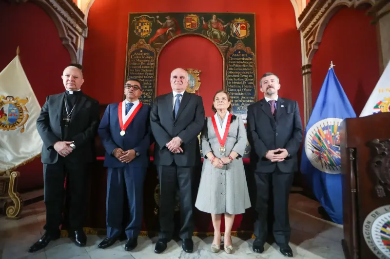 OEA rinde homenaje a Universidad San Marcos por sus 475 años de Fundación
