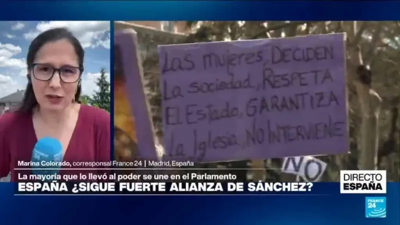 Directo España y el último respaldo parlamentario al derecho al aborto