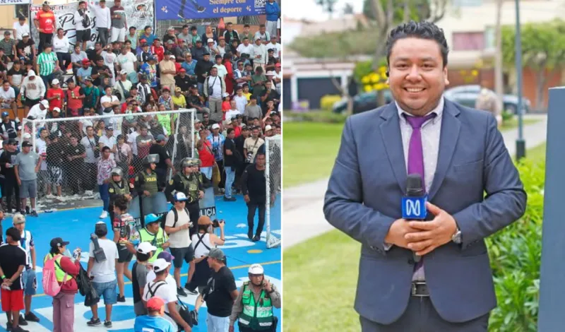 Reportero de América TV enfurece en vivo durante la transmisión del Mundialito de El Porvenir: “Dame pase por la **”