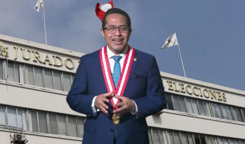 JNE condena amenazas frente a casa de Roberto Burneo realizadas por manifestantes a favor de narrativa del fraude