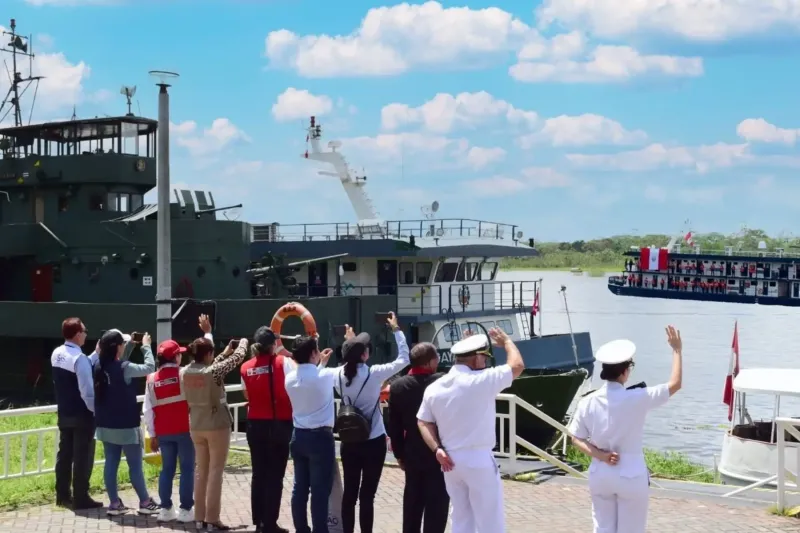 BAP Río Yavarí lleva salud, identificación y otros servicios esenciales a la Amazonía