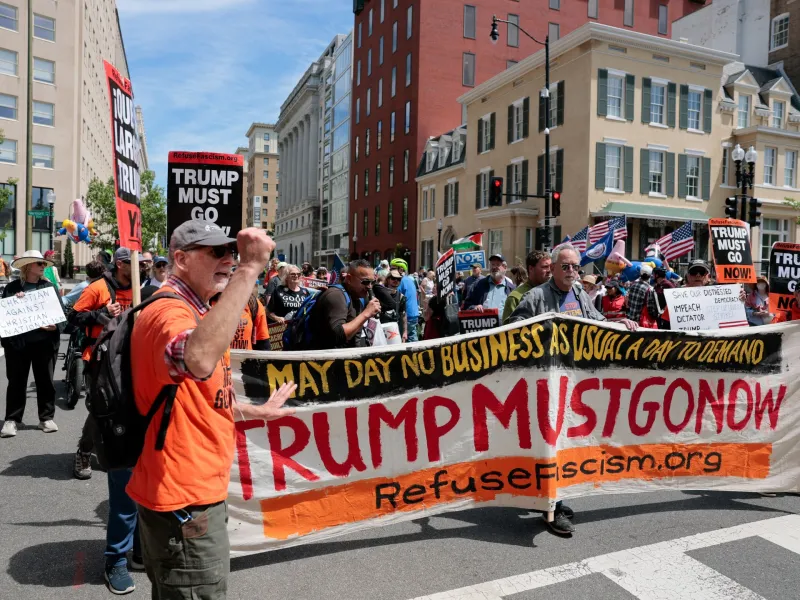 May Day rallies sweep US, demanding reforms for working-class rights