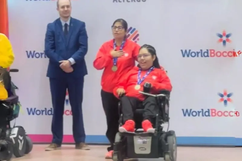 ¡Oro para el Perú! Niurka Callupe es tricampeona de la Copa Mundial de Boccia