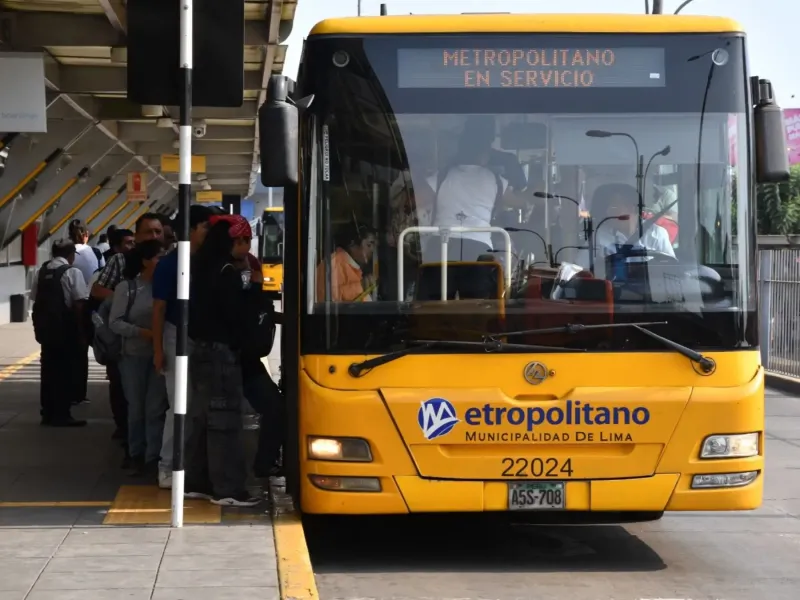 Metropolitano: paga tarifa de S/ 3.50 desde Comas, SMP e Independencia hasta VES