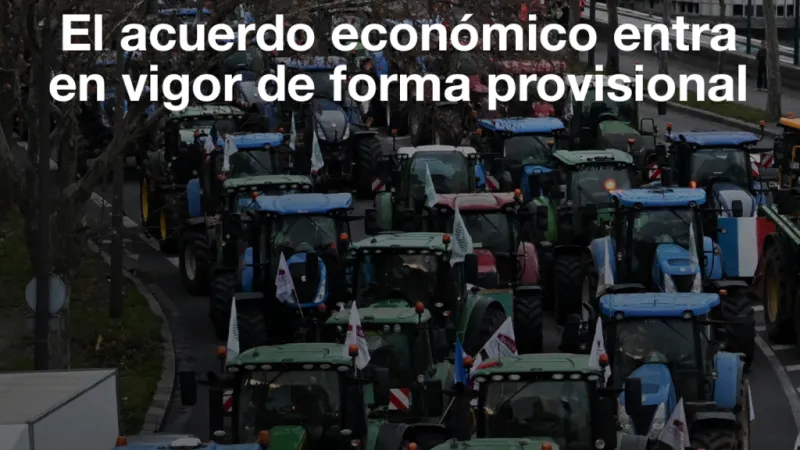 Entra en vigor el acuerdo entre la Unión Europea y el Mercosur de forma provisional