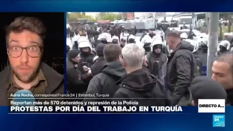 Directo a... Estambul y la represión policial en manifestaciones por el Día del Trabajo