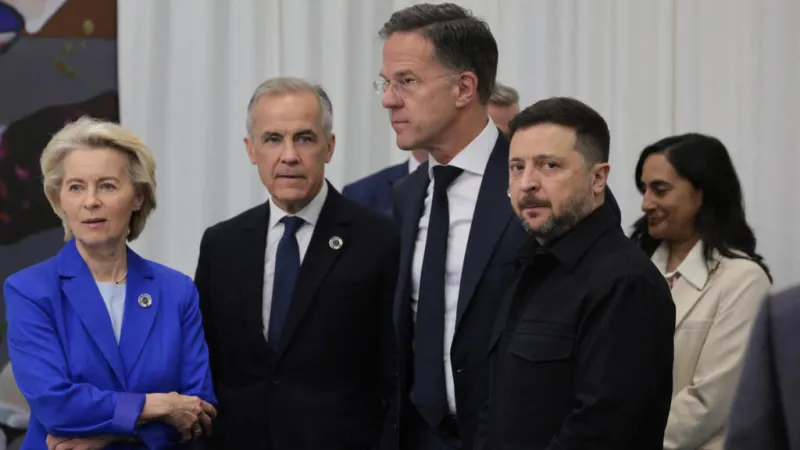 Líderes europeos y Canadá estrechan lazos en una cumbre de seguridad ante fracturas con EE. UU.