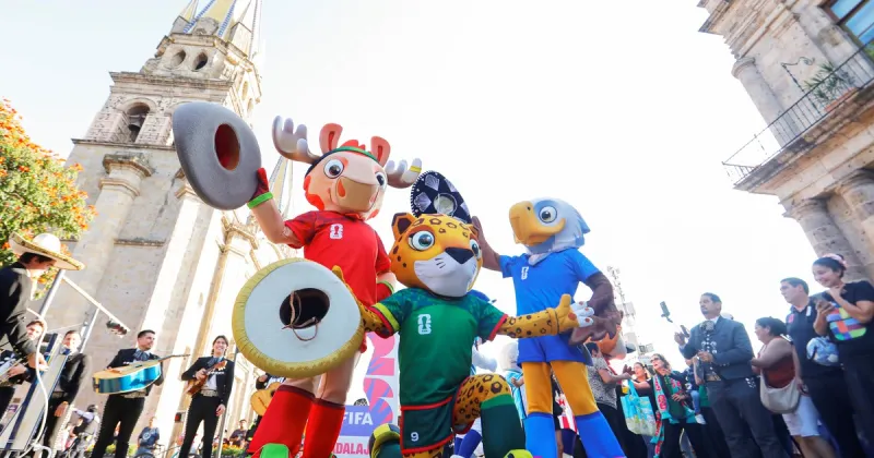 Maple, Zayu y Clutch: estas son las mascotas del Mundial 2026