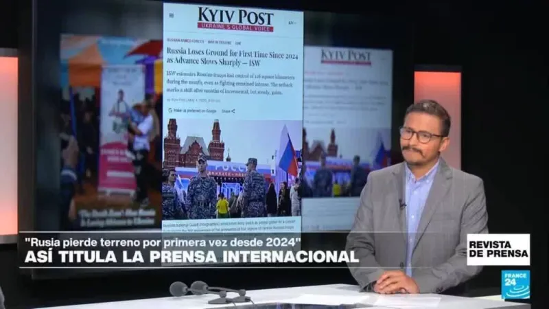 "Rusia pierde terreno por primera vez desde 2024": 'Kiev Post'